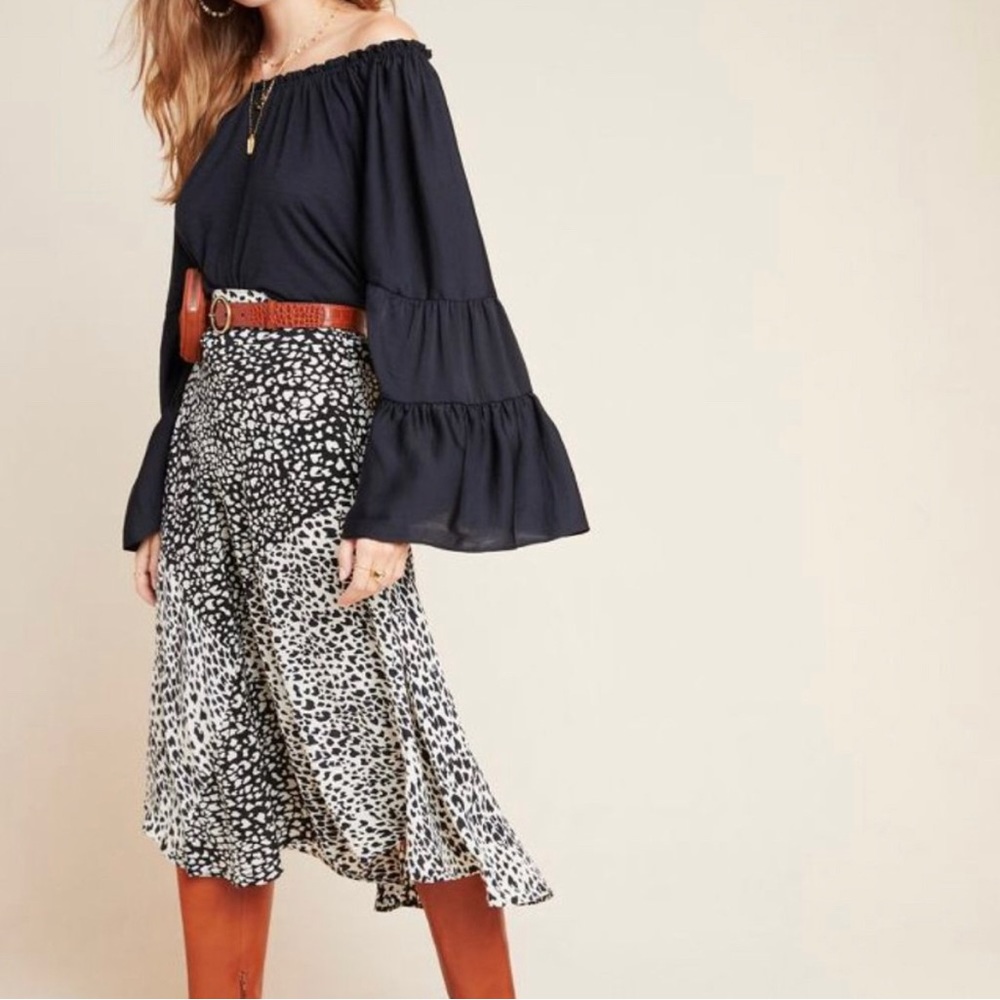Anthropologie Gloria off the shoulder top